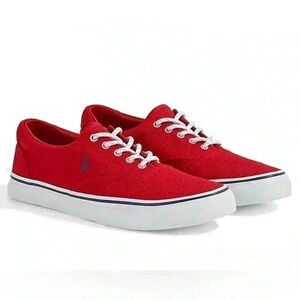 POLO RALPH  LAUREN Thorton MEN RIPSTOP LOW-TOP SNEAKERS SIZE 9 with Box